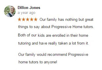 5 Star Review for Progressive Home Tutors